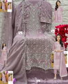 K 5086 colour By Shree Faux Georgette Pakistani Suit Wholesalers In Delhi